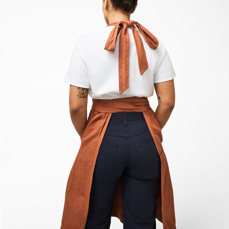 Hedley & Bennett | Pinafore Apron, Eggshell