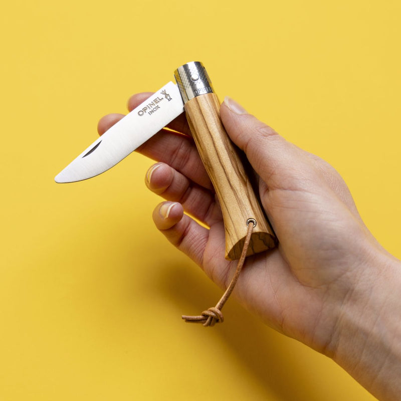 Opinel | No 115 Micro-Serrated Stationary Peeler