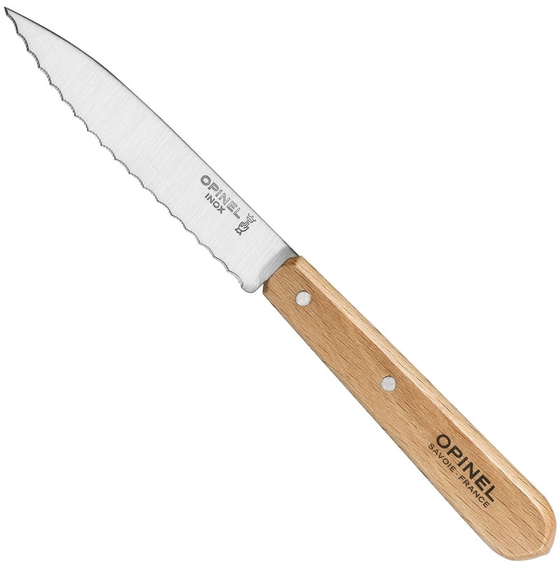 Opinel | Essential Serrated Knife, Pink