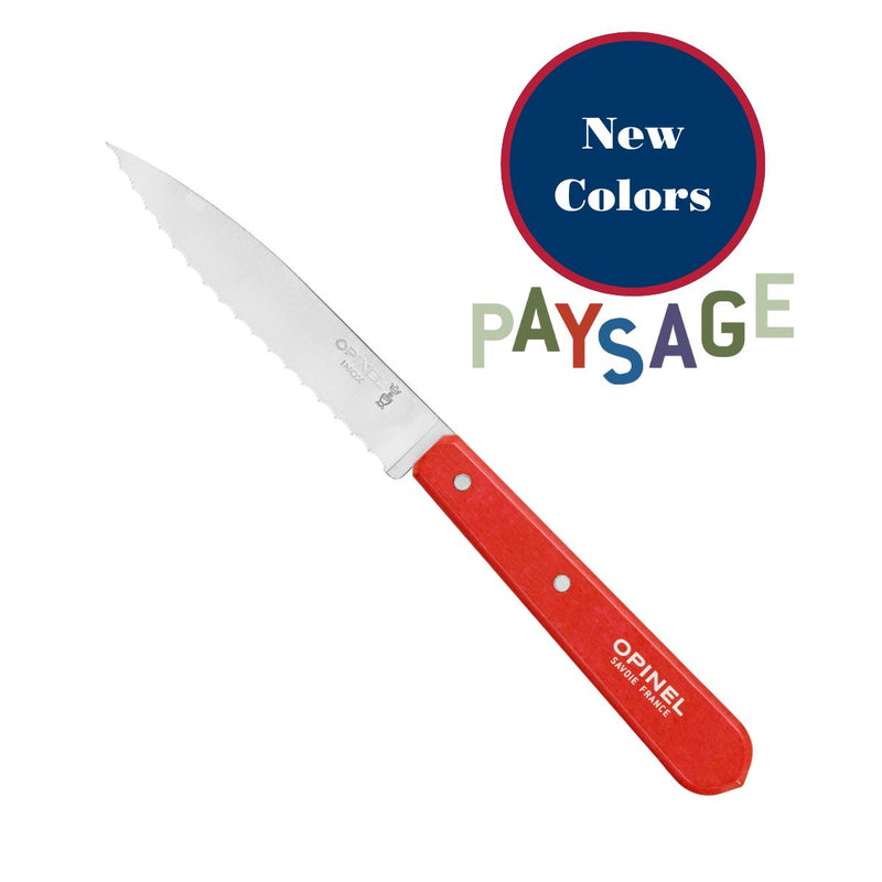 Opinel | Essential Serrated Knife, Pink