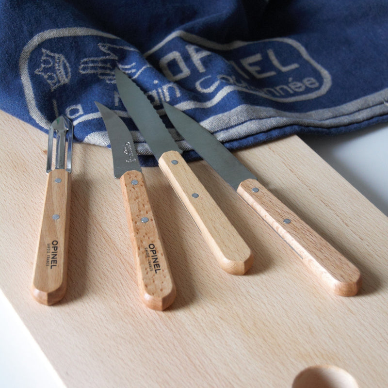 Opinel | Essential Small Kitchen Knife Sets, Fifties