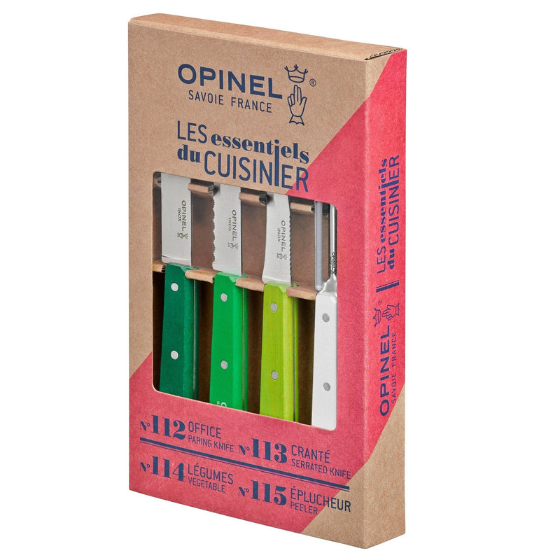 Opinel | Essential Small Kitchen Knife Sets, Fifties