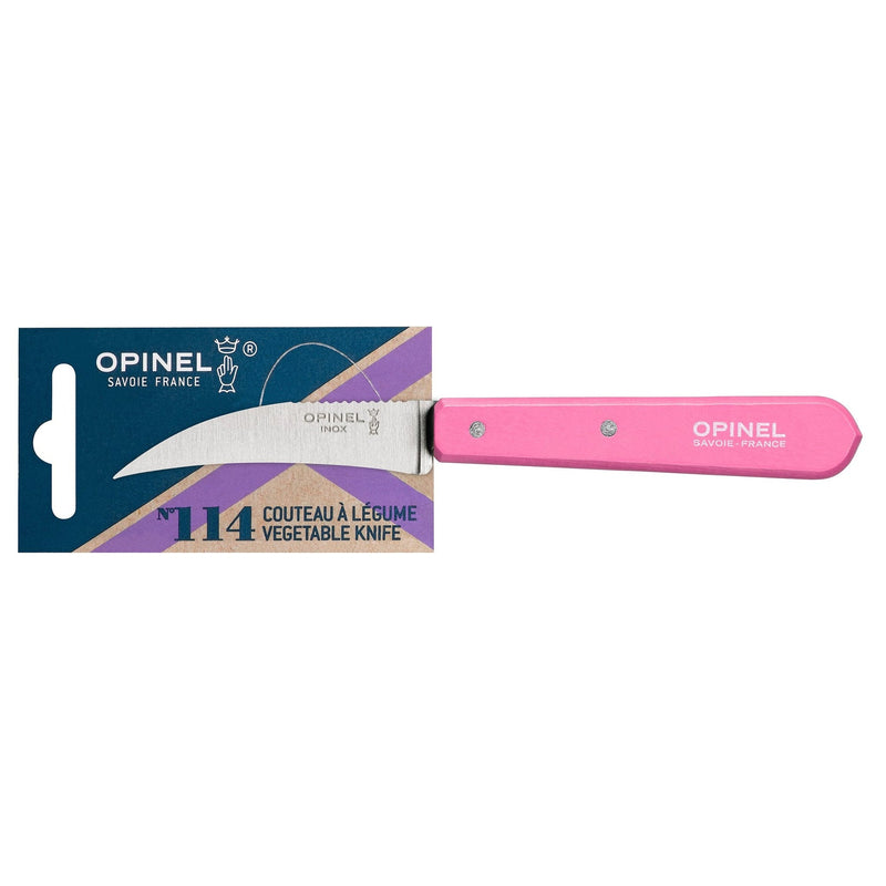 Opinel | Essential Birdsbeak Vegetable Knife, Tangerine