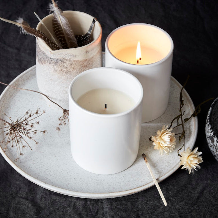 The Floral Society | Soy Wax Candle No. 1, Juniper + Geranium