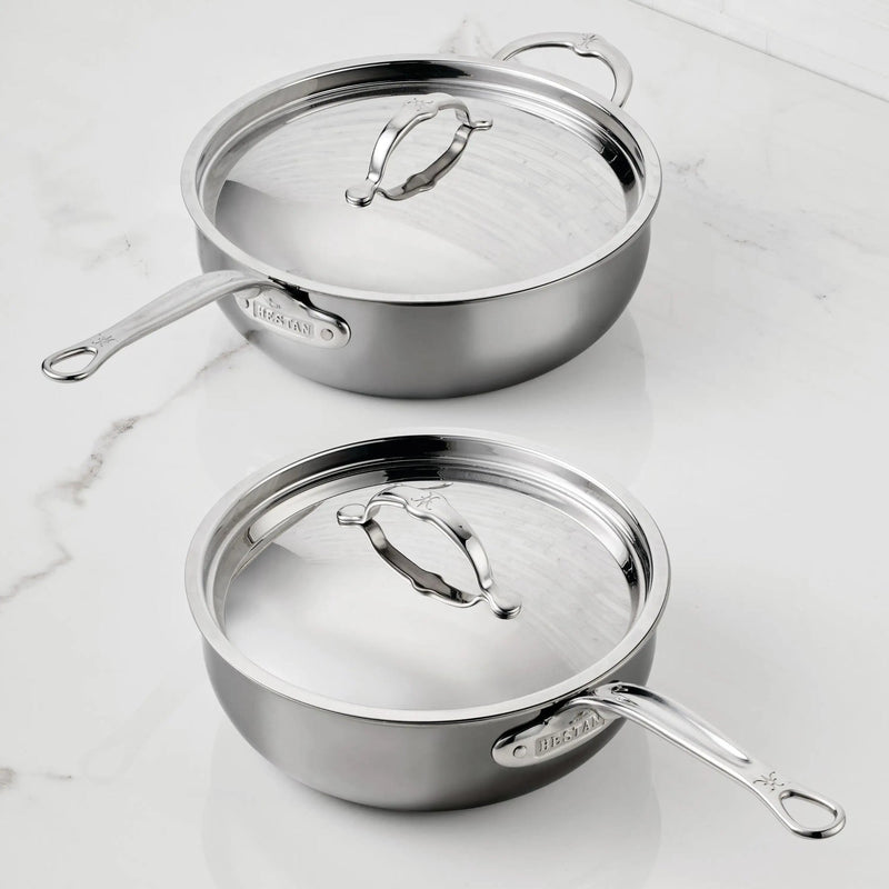Hestan | NanoBond Cookware, 3.5qt Essential Pan + Lid