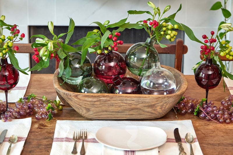 Etú HOME | Clear Sphere Bud Vase