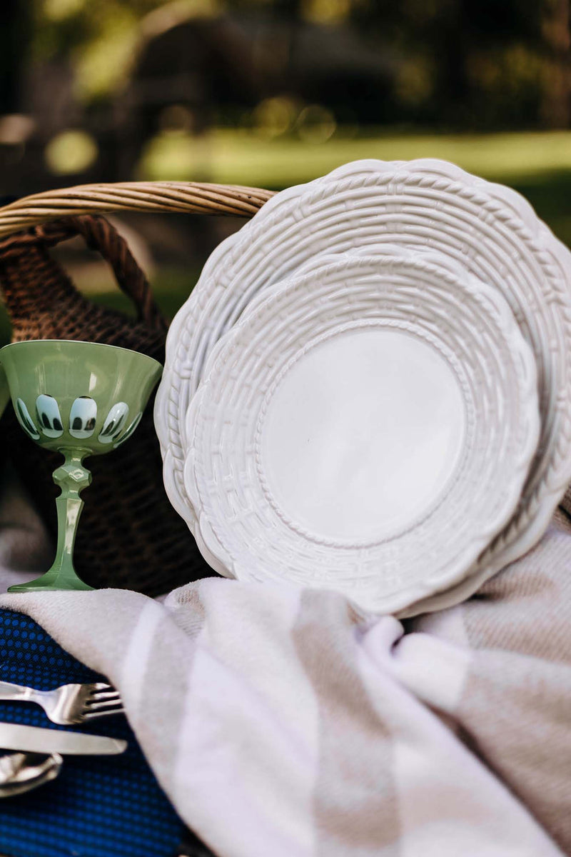 Provvista Designs | Basket Jubilee Salad Plate, Honey