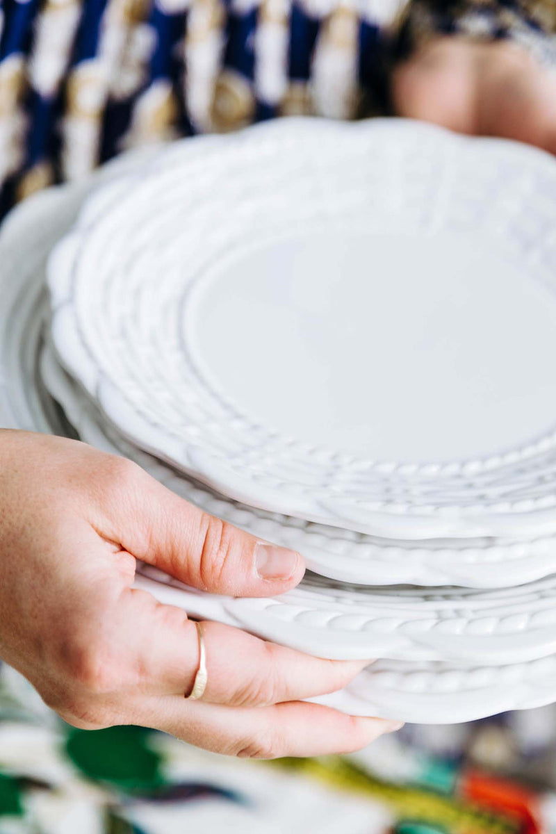 Provvista Designs | Basket Jubilee Salad Plate, Honey