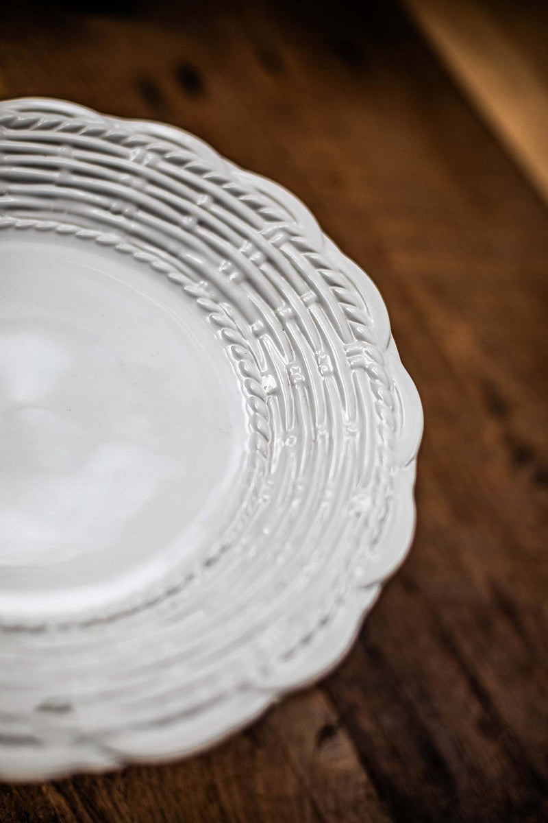 Provvista Designs | Basket Jubilee Salad Plate, Honey