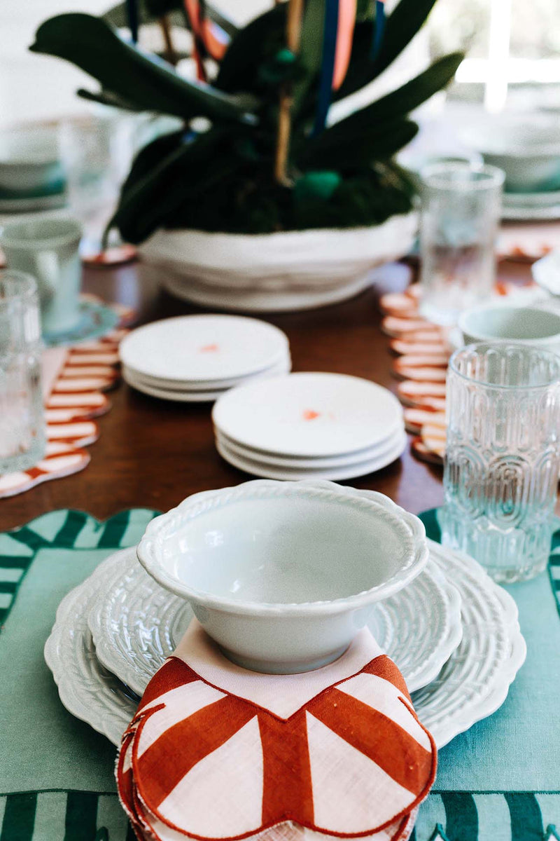 Provvista Designs | Basket Jubilee Salad Plate, Honey