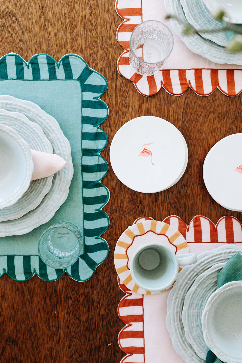 Provvista Designs | Basket Jubilee Salad Plate, Honey