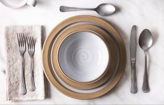 Farmhouse Pottery | Artisan Forged Server