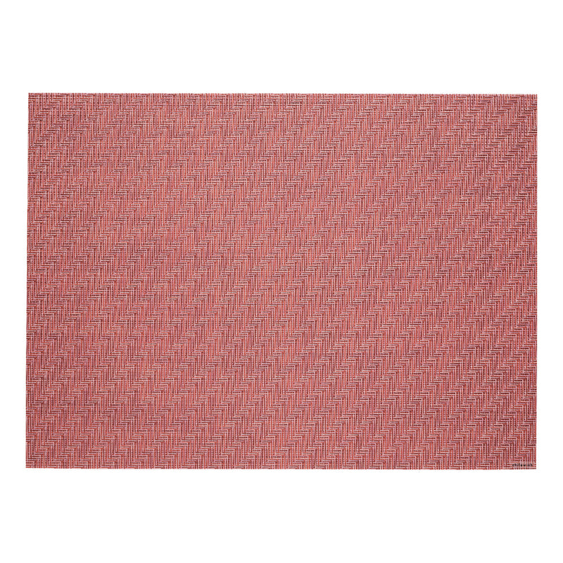 Chilewich Foxtail Placemat in Raspberry, 14 by 19 inches