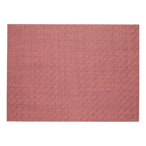 Chilewich Foxtail Placemat in Raspberry, 14 by 19 inches