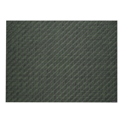 Chilewich Foxtail Placemat in Thyme, 14 by 19 inches