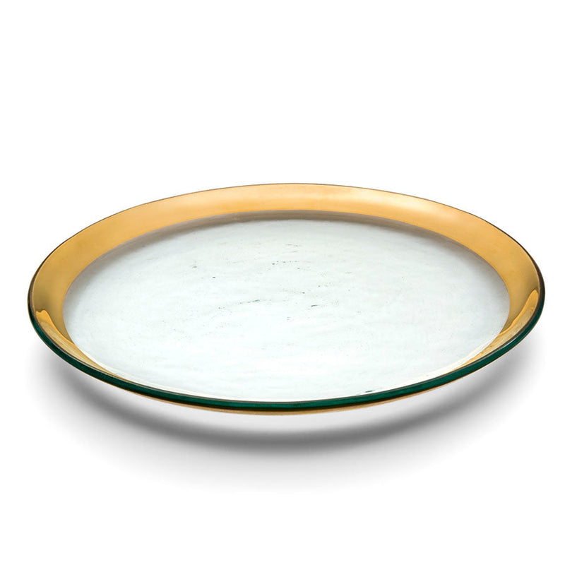 Annie Glass | Roman Antique Buffet Plate
