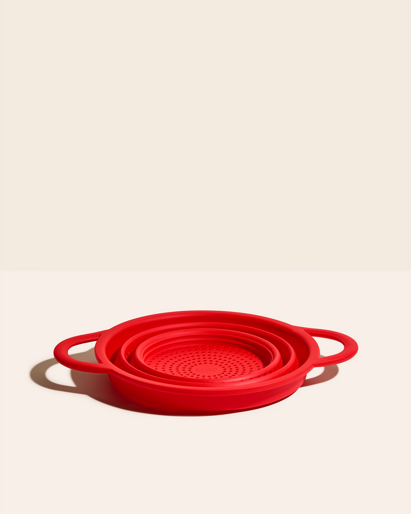 GIR Get It Right | GIR Collapsible Colander & Steamer, Red