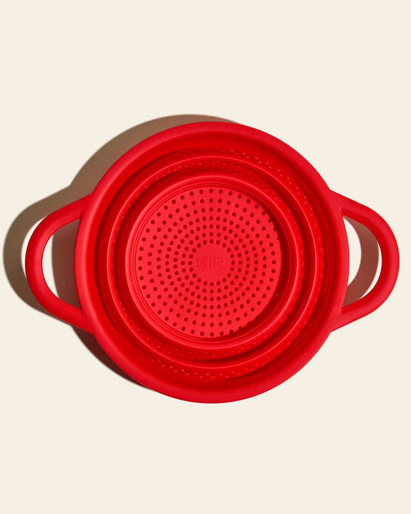GIR Get It Right | GIR Collapsible Colander & Steamer, Red