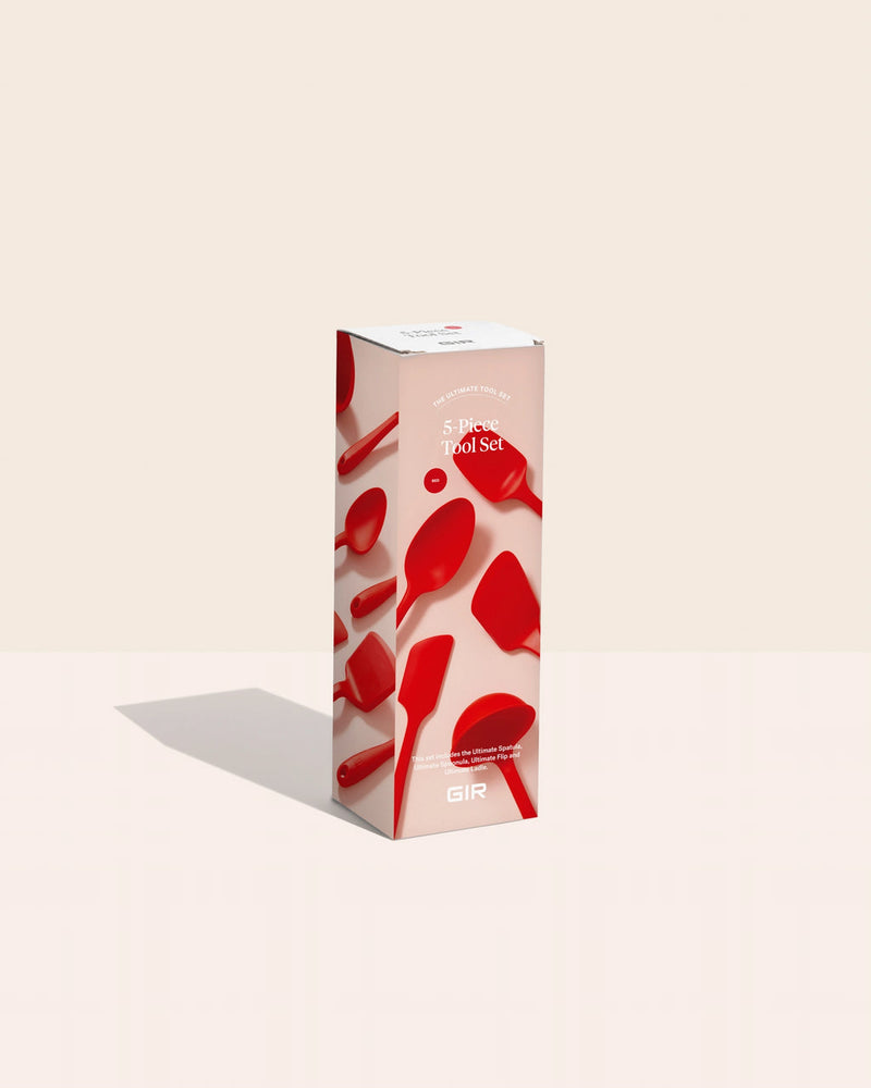 GIR Get It Right | GIR 5-Piece Ultimate Tool Set, Red