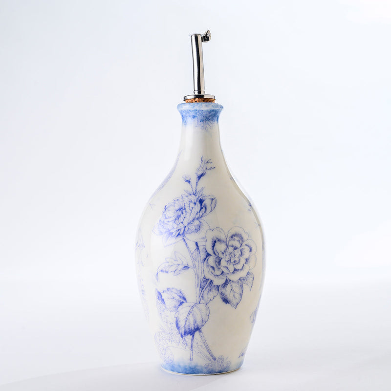 Arte Italica & Crown Linen Designs | Giulietta Blue Oil Bottle