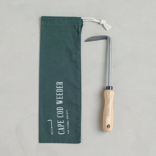The Floral Society | Garden Tools - Japanese Hori Hori, featuring a serrated and smooth stainless steel blade, ideal for precise gardening tasks. Handmade in Japan.