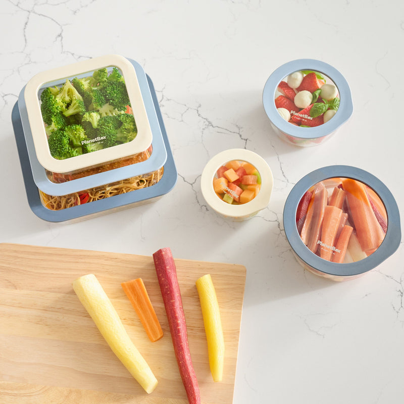 PlanetBox | Glass Food Storage Containers, Small Round