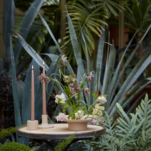 The Floral Society | Dipped Taper Candles, 12 Inches, Saffron