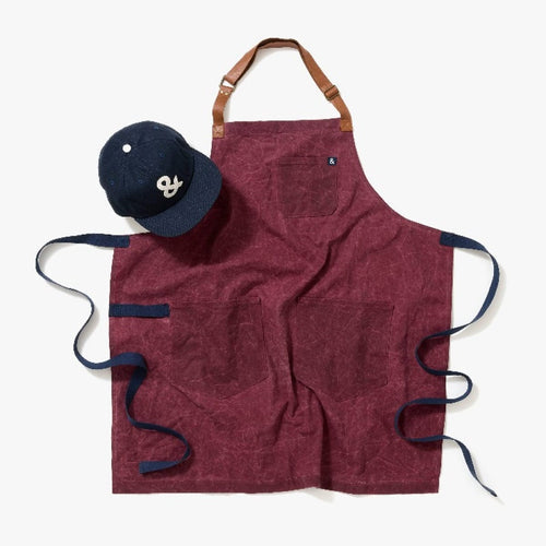 Hedley & Bennett Essential Waxed Canvas Aprons - Thumbnail 2