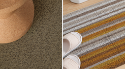 Chilewich | Solid Shag Mats - Canary - 24" x 36"