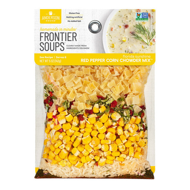 Frontier Soups | Florida Sunshine Red Pepper Corn Mix