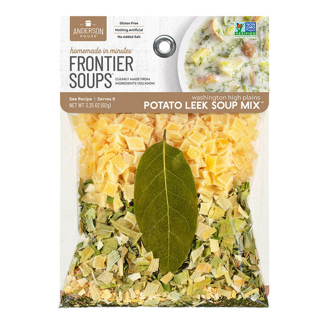 Frontier Soups | Washington High Plains Potato Leek Soup