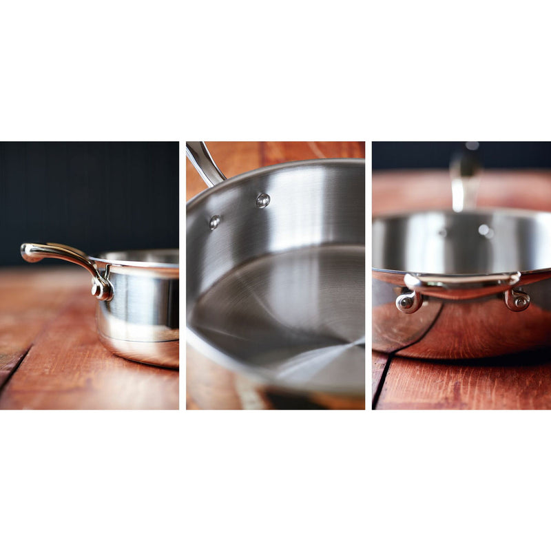 Heritage Steel | Titanium Series 4 Quart Sauté with Lid