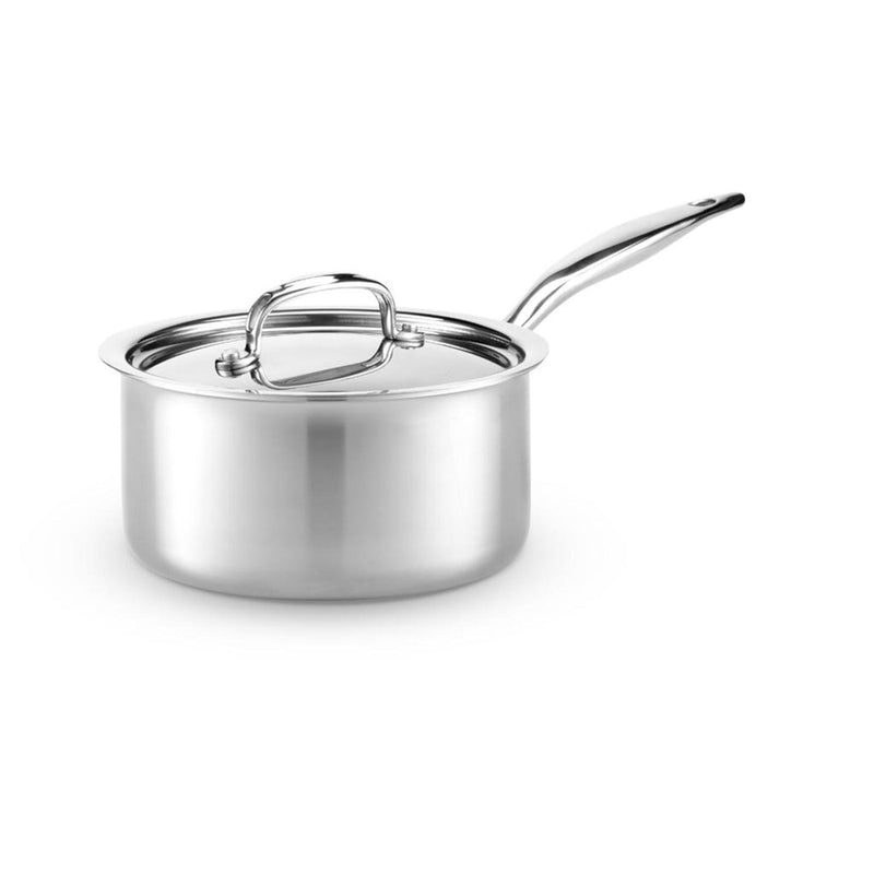 Heritage Steel | Titanium Series 3 Quart Saucepan with Lid