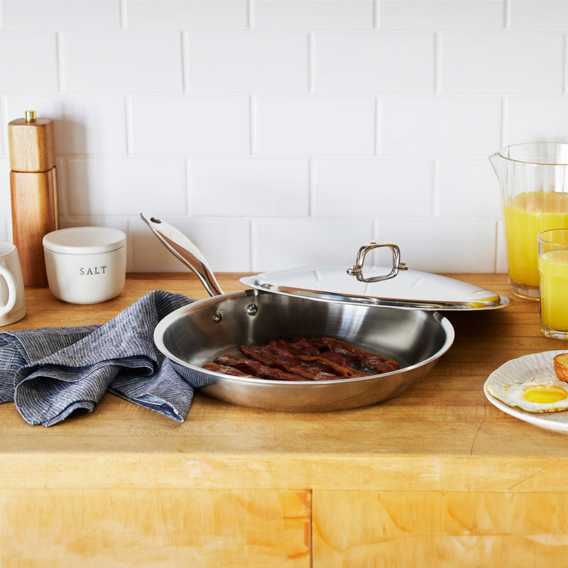 Heritage Steel | Titanium Series 12" Fry Pan with Lid