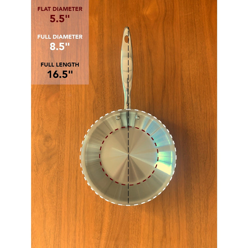 Heritage Steel | Titanium Series 8.5" Fry Pan