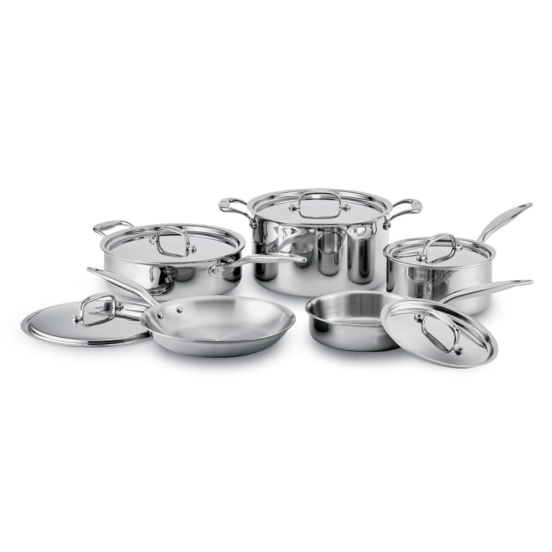 Heritage Steel | Titanium Series 10 Piece Cookware Set