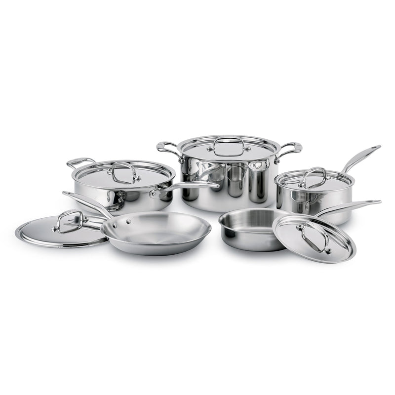 Heritage Steel | Titanium Series 10 Piece Cookware Set