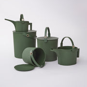 Hachiman Garden Beetle watering cans and garden buckets in Garden Green