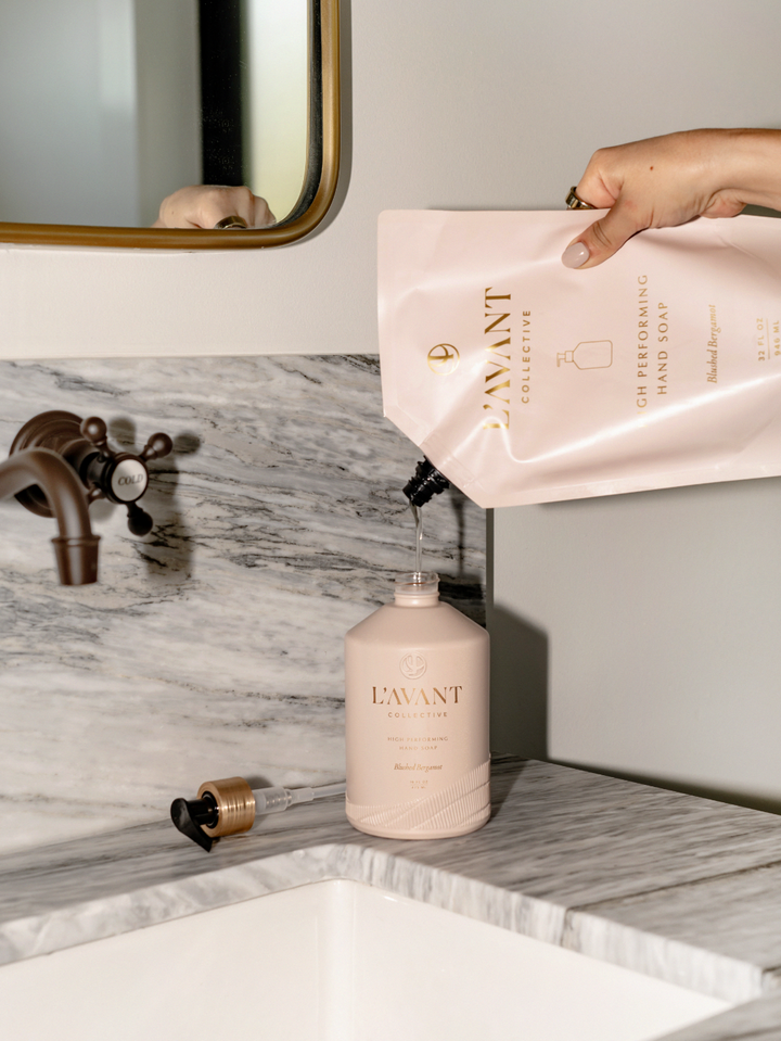 L'AVANT Collective | Hand Soap Refill Pouch Blushed, Bergamot