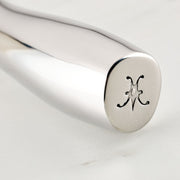 Close-up of the Hestan Stainless Steel French Whisk, 9, showcasing its sleek metal design, ideal for professional cooking and baking at Athens Cooks.