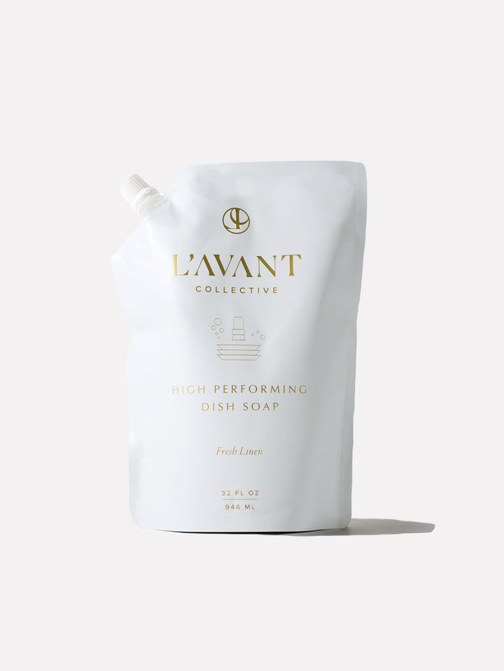 L'AVANT Collective High Performing Dish Soap Refill, Fresh Linen