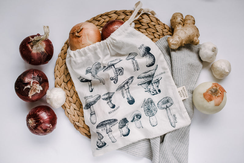 Your Green Kitchen | Folk Bird fabric bowl covers |