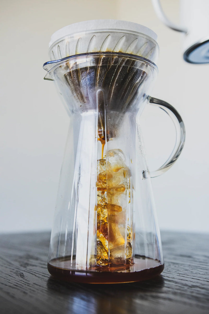 Hario | Hot and Iced Glass Coffee Maker