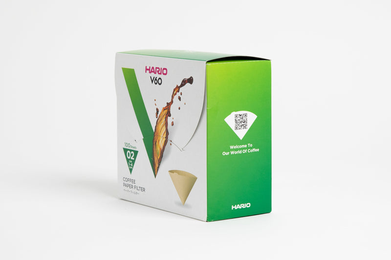 Hario | Paper Filters White 100ct Boxed