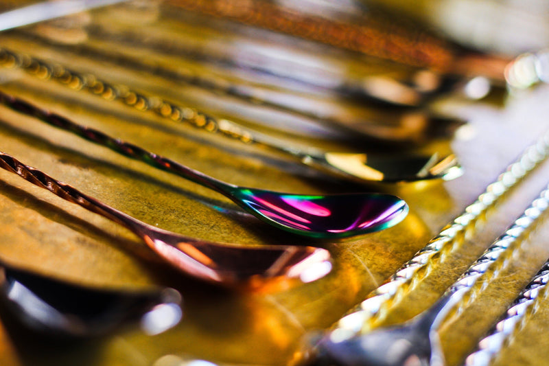 Bull in China | Teardrop Barspoons, Silver