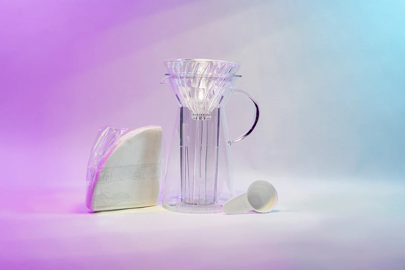 Hario | Hot and Iced Glass Coffee Maker