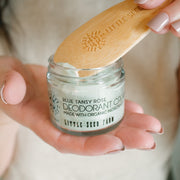 Bamboo Deodorant Applicator from Little Seed Farm, crafted from sustainably harvested bamboo, designed for smooth application of natural deodorant cream.