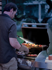 GrilLight Gift Set - 2 Piece Spatula + Tongs, featuring built-in LED lights, perfect for outdoor grilling and cooking enthusiasts.