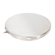 Immergood | Tub Cover for 4qt, 6qt, and 8qt ice cream freezers; a round metal object with a wire, ideal for preserving homemade ice cream.