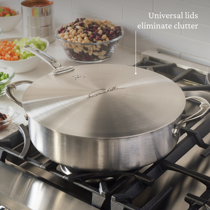 Hestan | Commercial Clad Stainless Steel Universal Lids